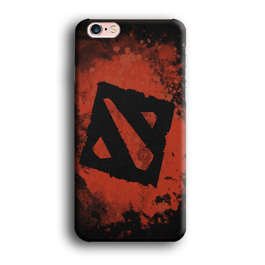 Dota Red Brush Logo iPhone 6 Plus | 6s Plus Case