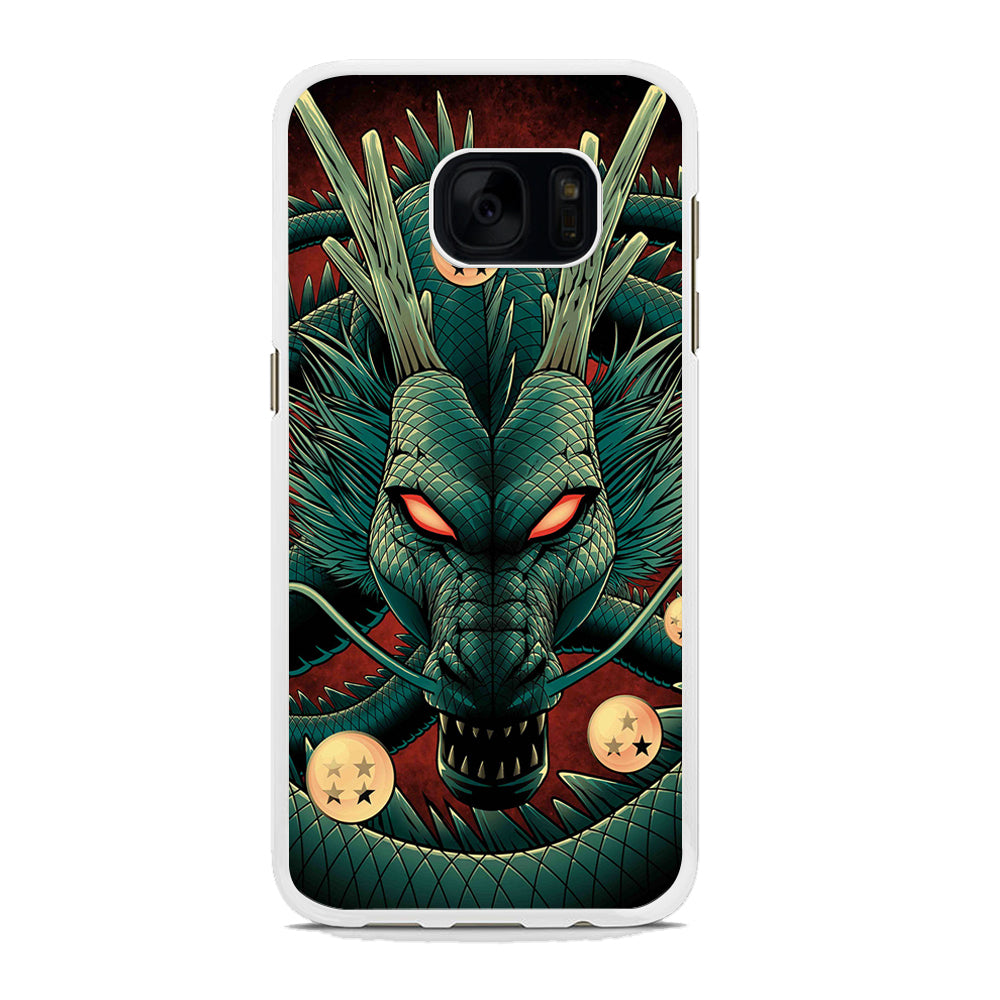Dragon Ball Z Shenron Red Eye Samsung Galaxy S7 Edge Case