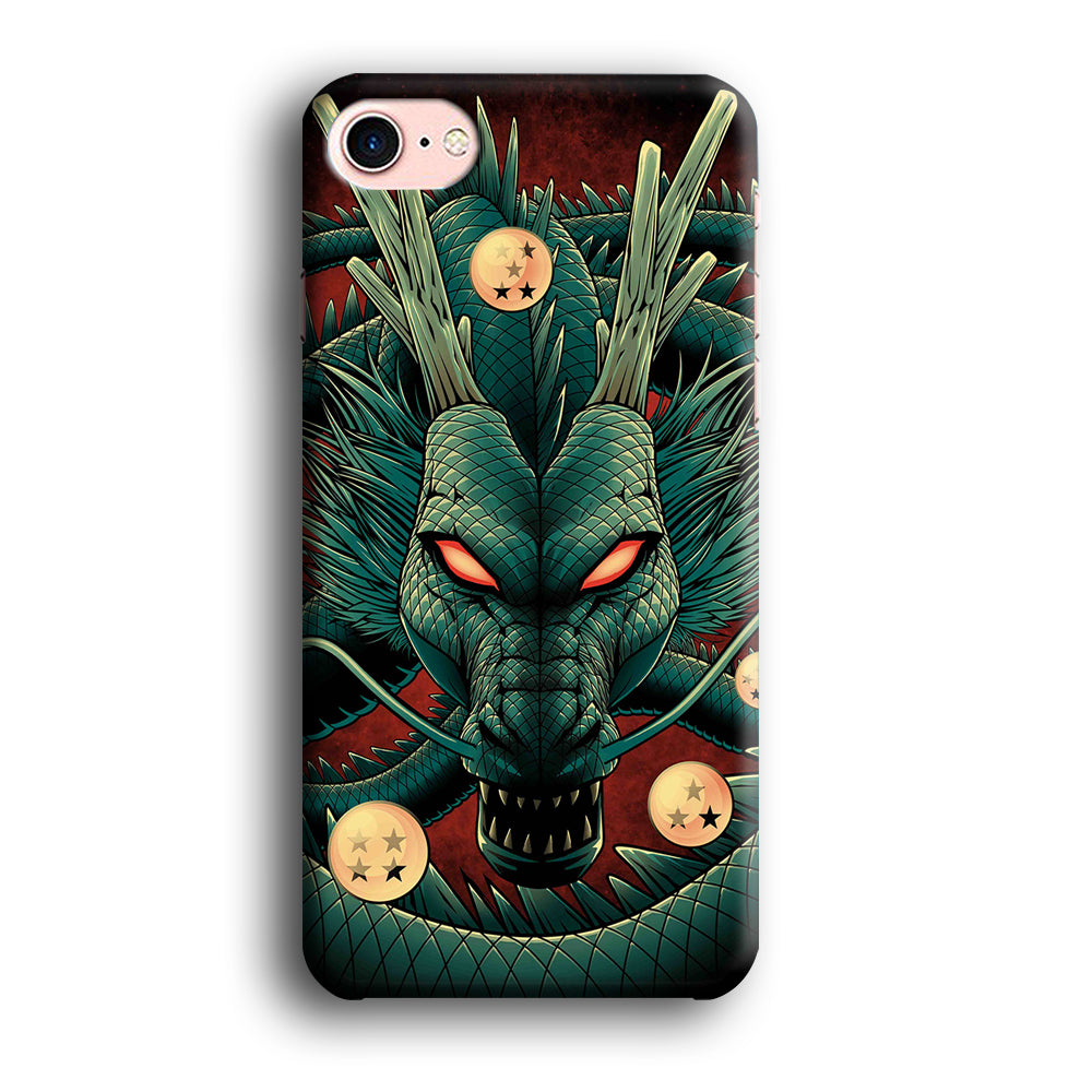 Dragon Ball Z Shenron Red Eye iPhone 8 Case