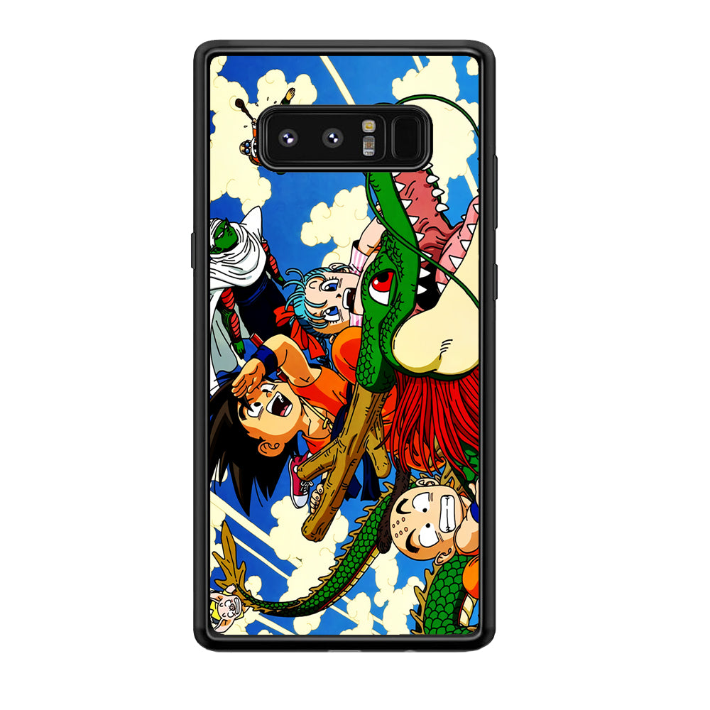 Dragonball Goku And Team Samsung Galaxy Note 8 Case