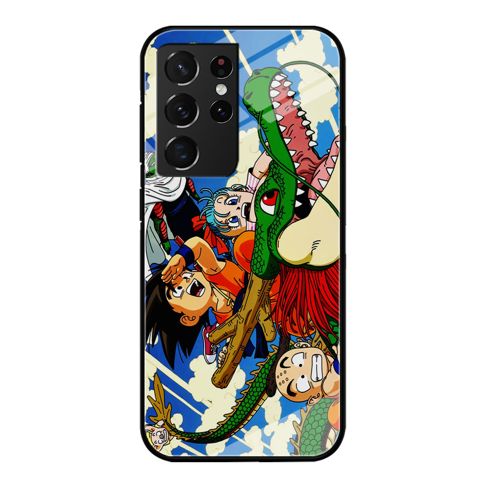 Dragonball Goku And Team Samsung Galaxy S21 Ultra Case