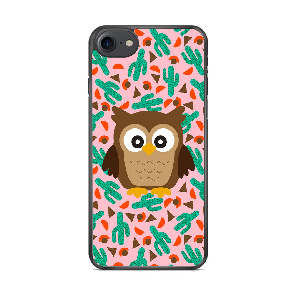 Elf Owl and Cactus Nest iPhone 8 Case