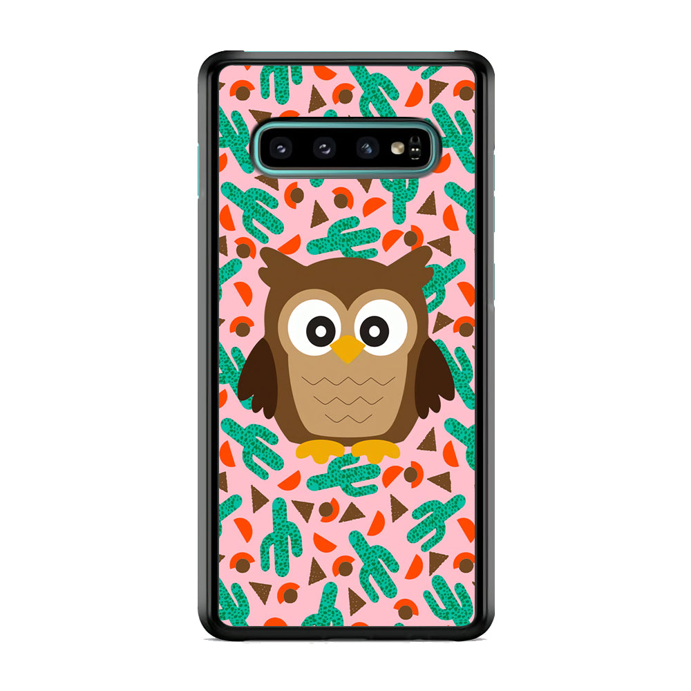 Elf Owl and Cactus Nest Samsung Galaxy S10 Case
