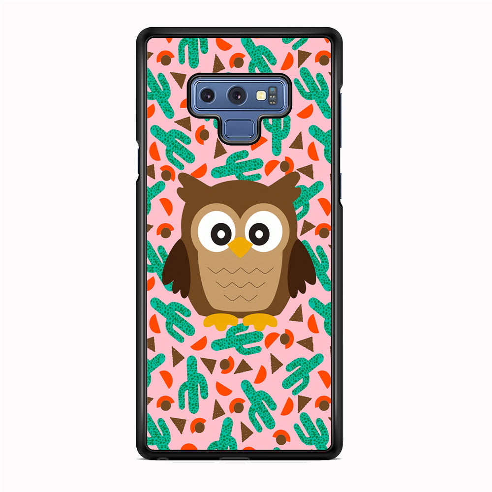 Elf Owl and Cactus Nest Samsung Galaxy Note 9 Case