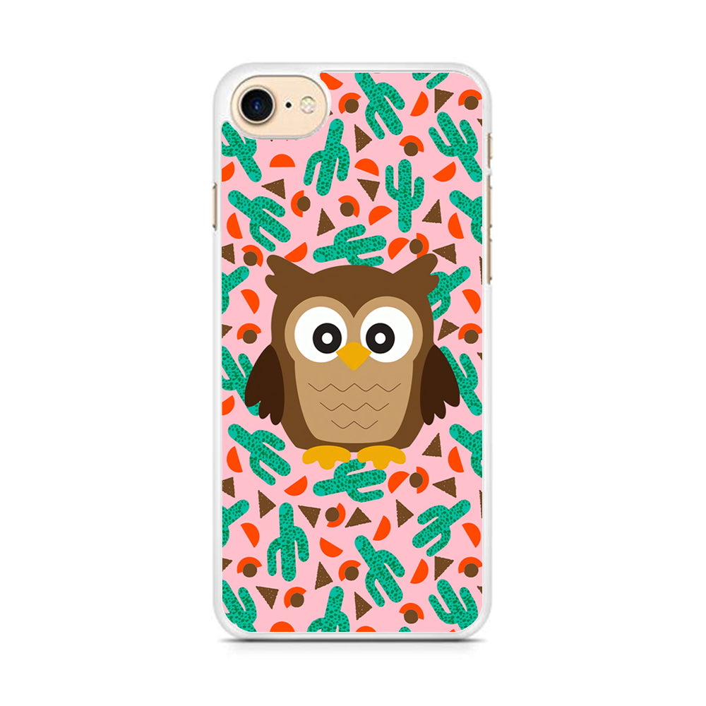 Elf Owl and Cactus Nest iPhone 8 Case