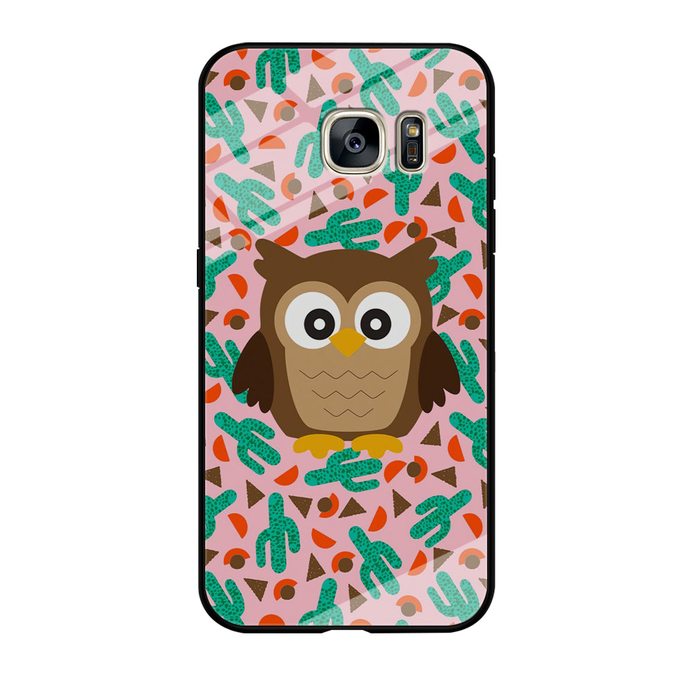 Elf Owl and Cactus Nest Samsung Galaxy S7 Edge Case