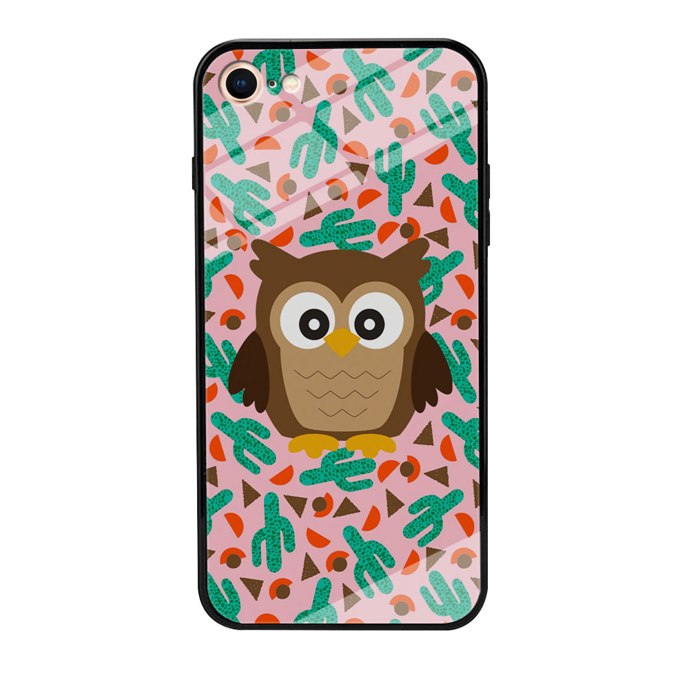 Elf Owl and Cactus Nest iPhone 8 Case