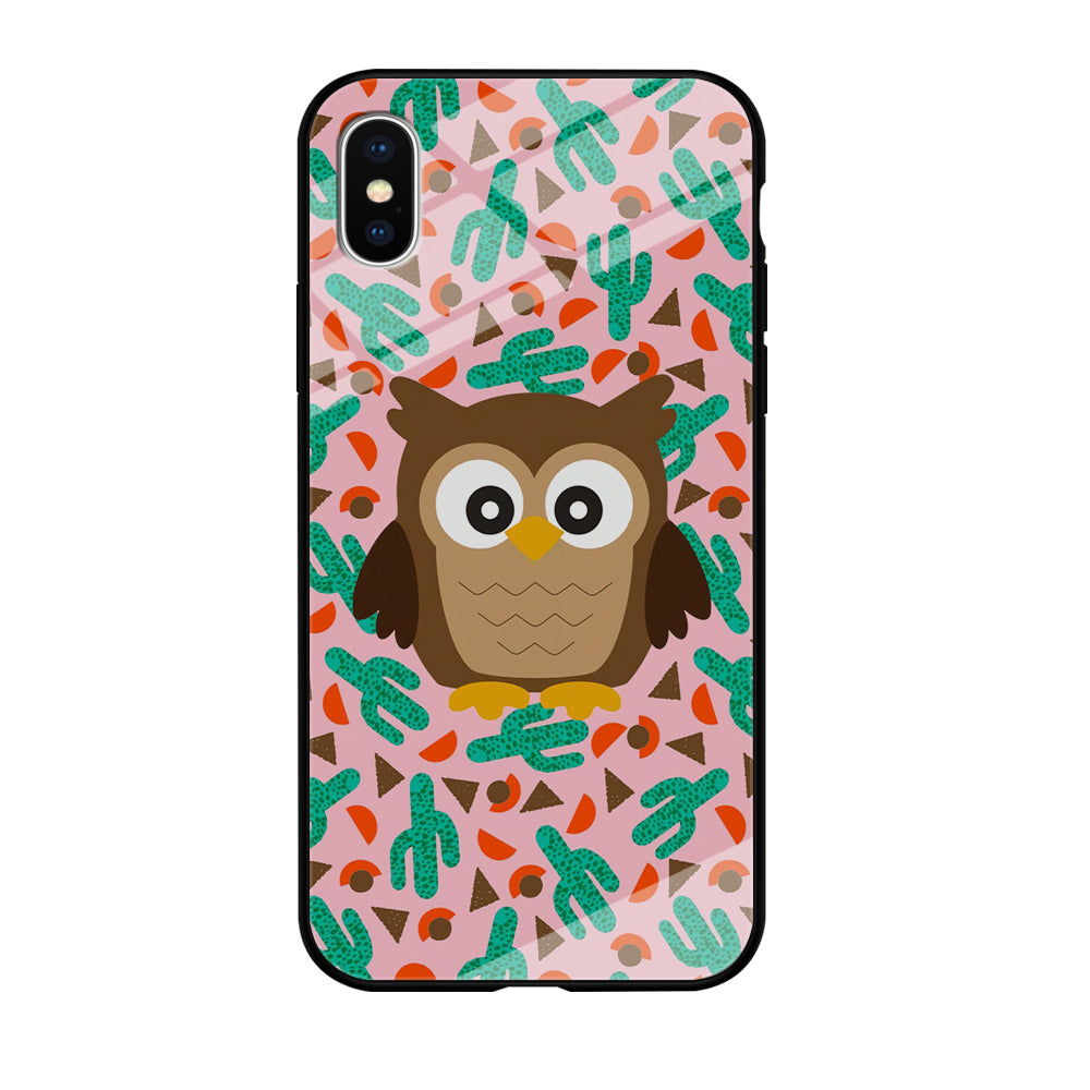 Elf Owl and Cactus Nest iPhone X Case