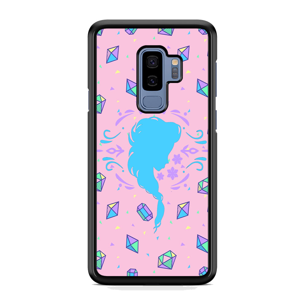 Elsa Silhouette of Diamond Samsung Galaxy S9 Plus Case