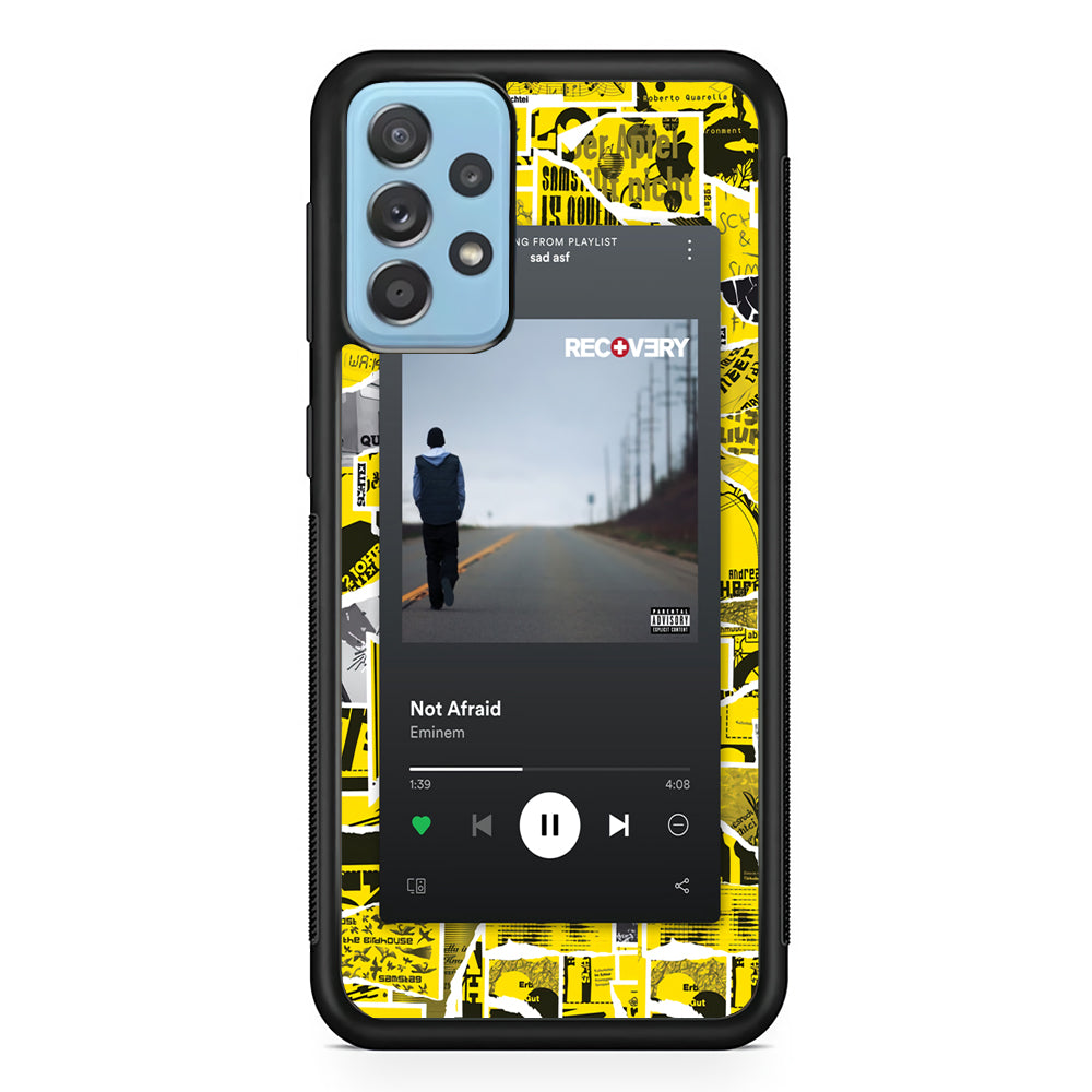 Eminem Playlist Song Samsung Galaxy A52 Case