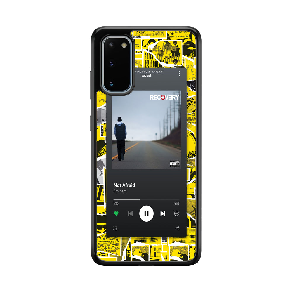 Eminem Playlist Song Samsung Galaxy S20 Case