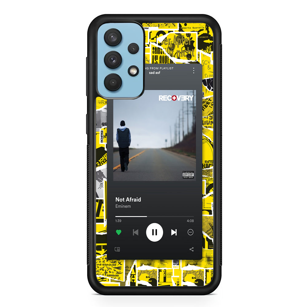 Eminem Playlist Song Samsung Galaxy A32 Case