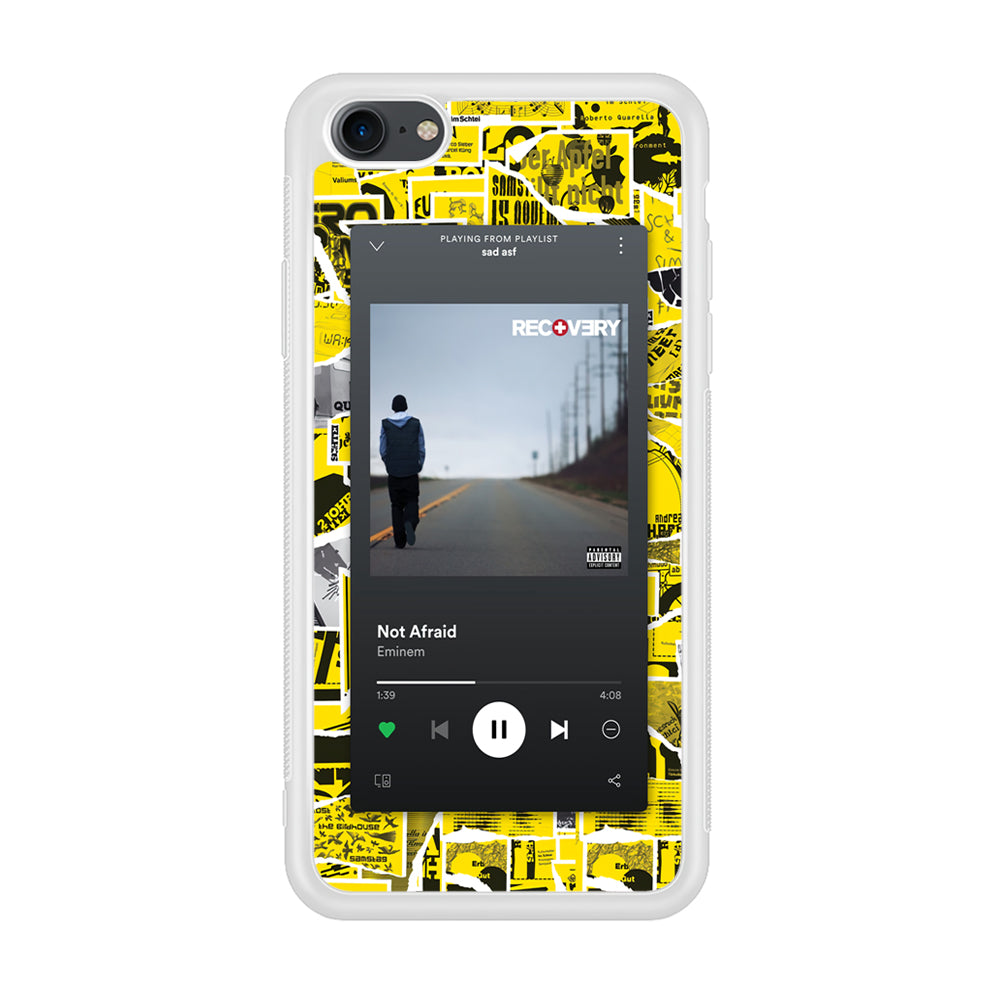 Eminem Playlist Song iPhone 8 Case
