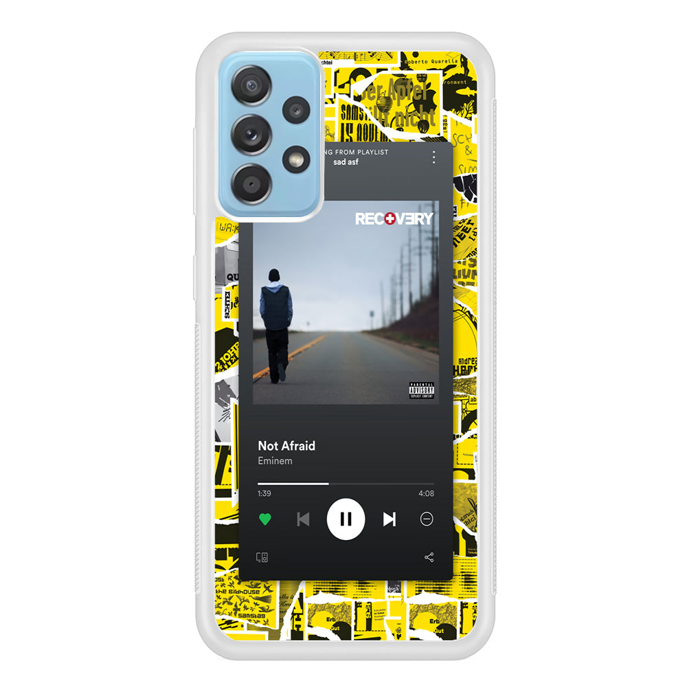 Eminem Playlist Song Samsung Galaxy A52 Case