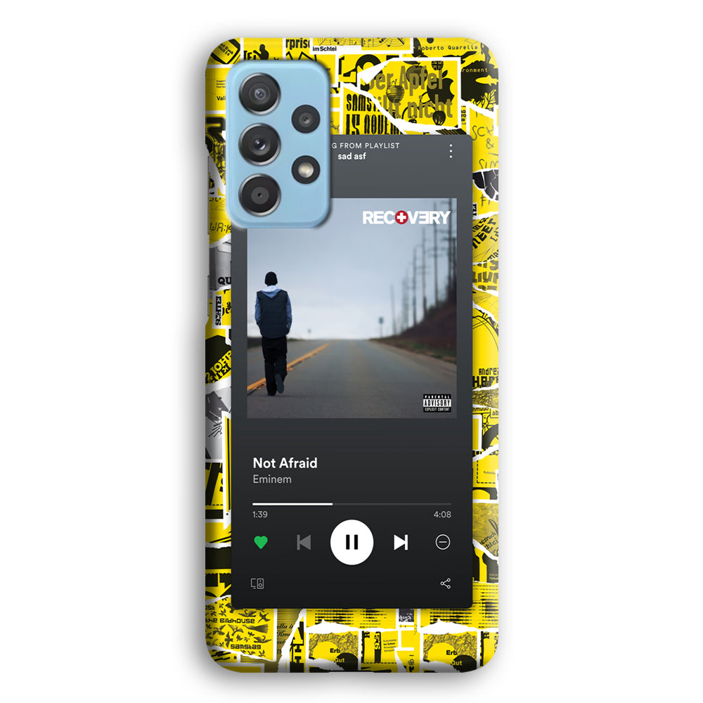 Eminem Playlist Song Samsung Galaxy A52 Case