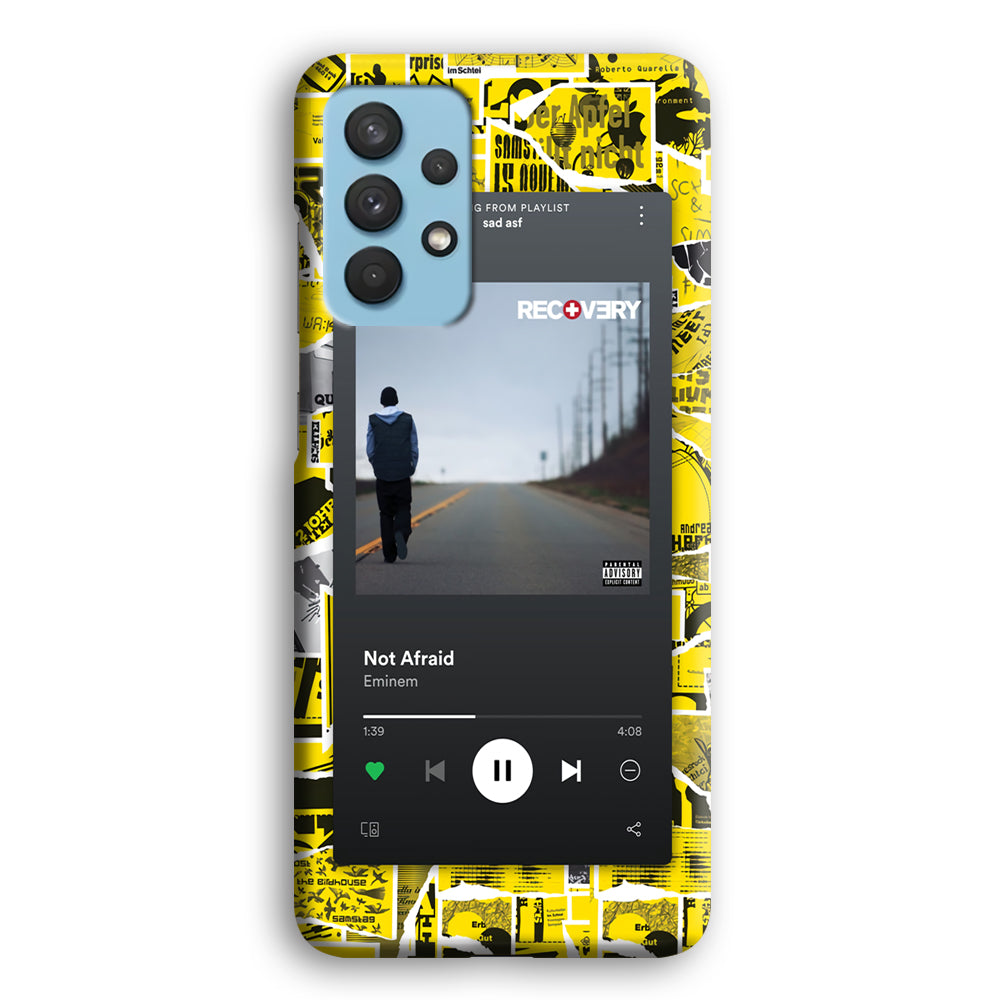 Eminem Playlist Song Samsung Galaxy A32 Case