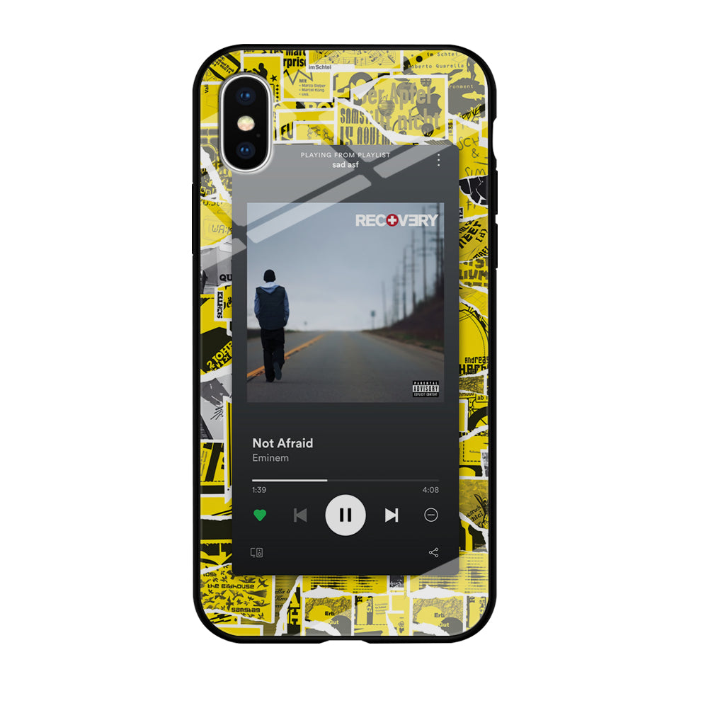 Eminem Playlist Song iPhone X Case
