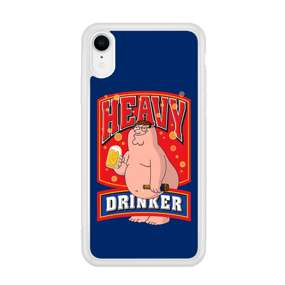 Family Guy Griffin The Heavy Drinker iPhone XR Case