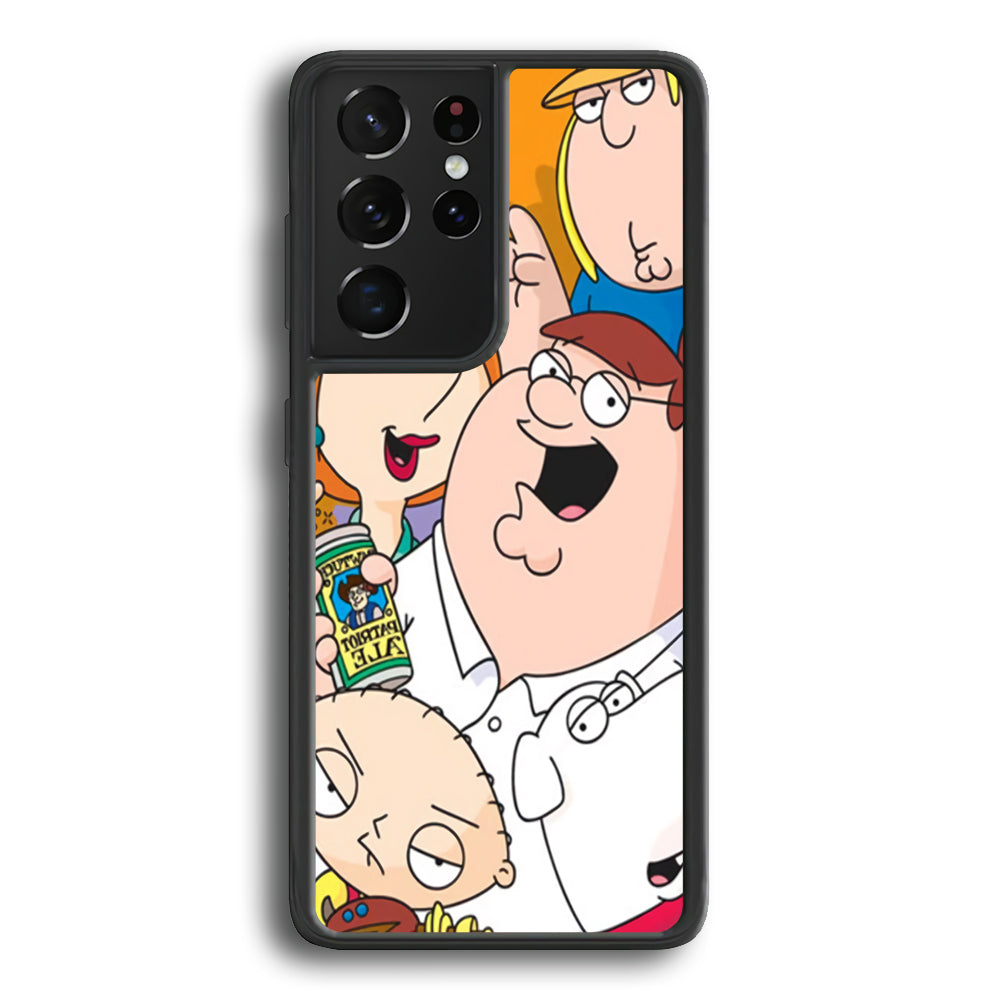 Family Guy Peter Family Samsung Galaxy S21 Ultra Case - Carneyforia