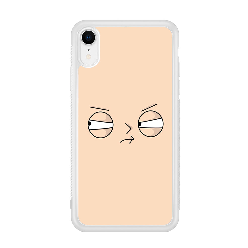 Family Guy Stewie Expression Angry iPhone XR Case