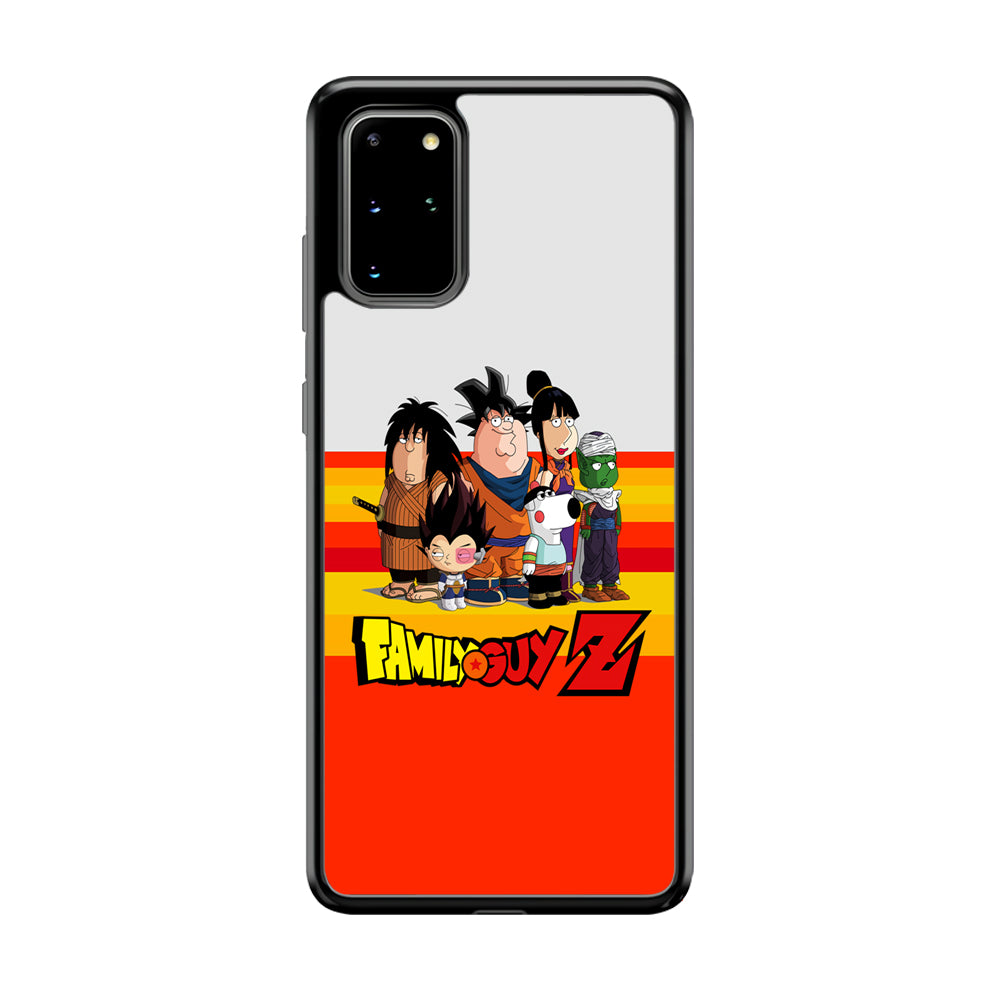 Family Guy on Dragon Ball Suit Samsung Galaxy S20 Plus Case