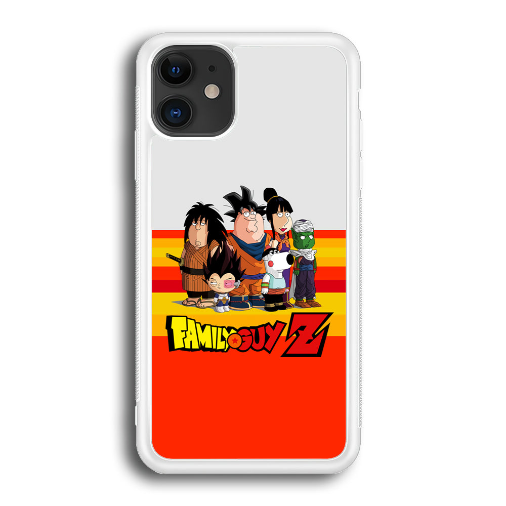 Family Guy on Dragon Ball Suit iPhone 12 Case