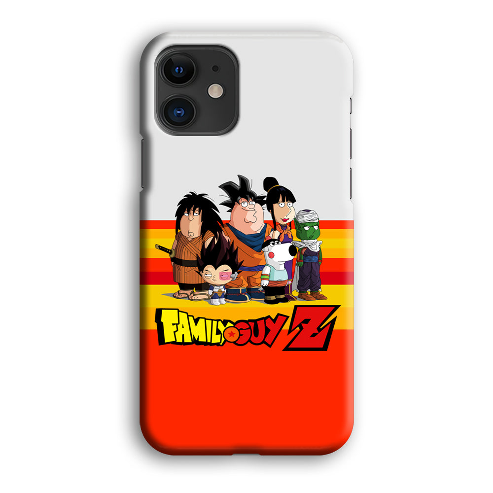 Family Guy on Dragon Ball Suit iPhone 12 Case