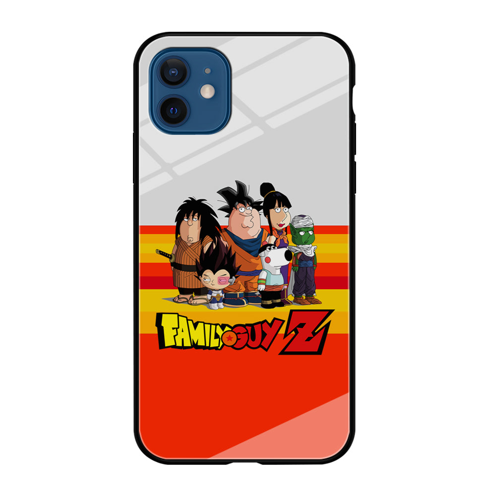 Family Guy on Dragon Ball Suit iPhone 12 Case
