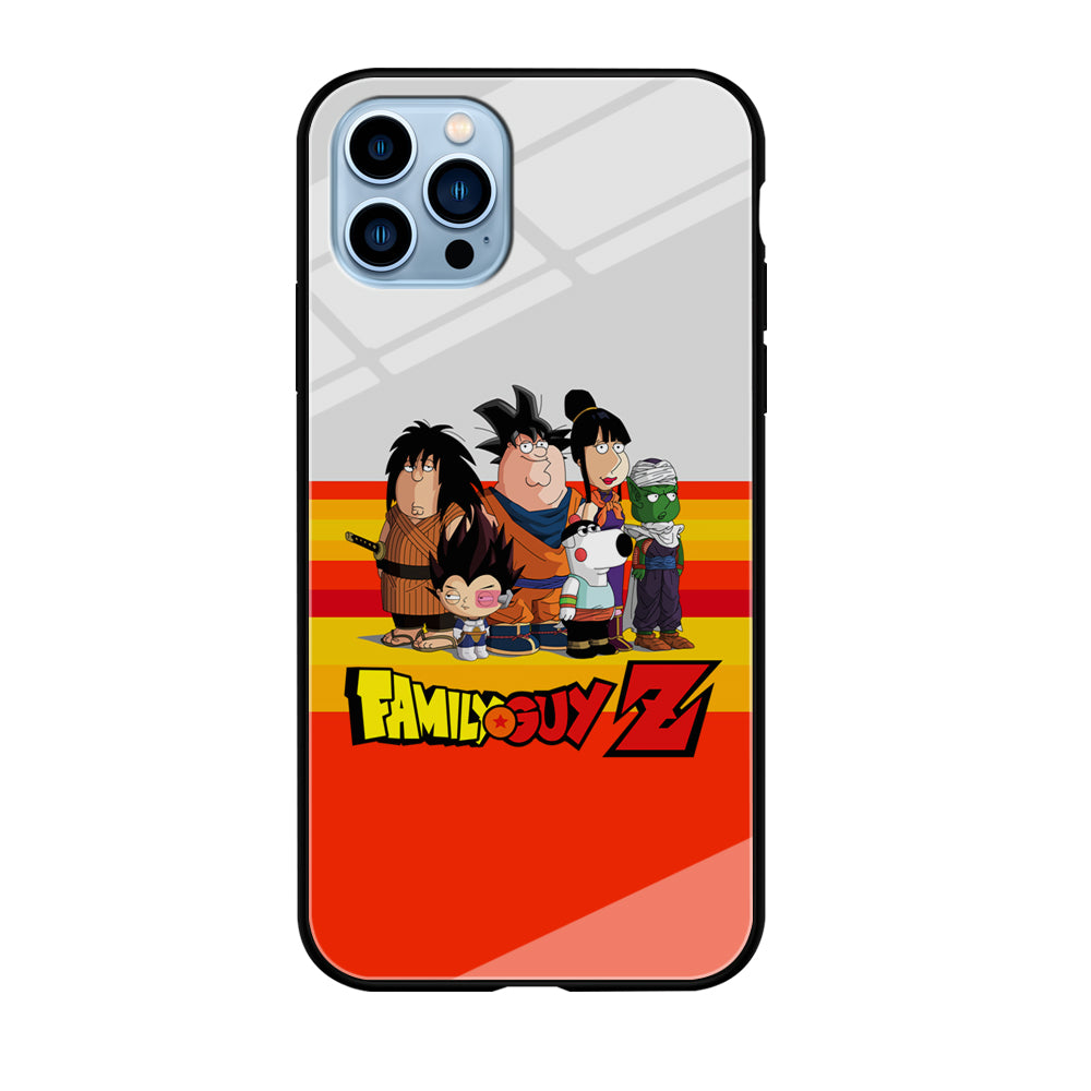 Family Guy on Dragon Ball Suit iPhone 12 Pro Case