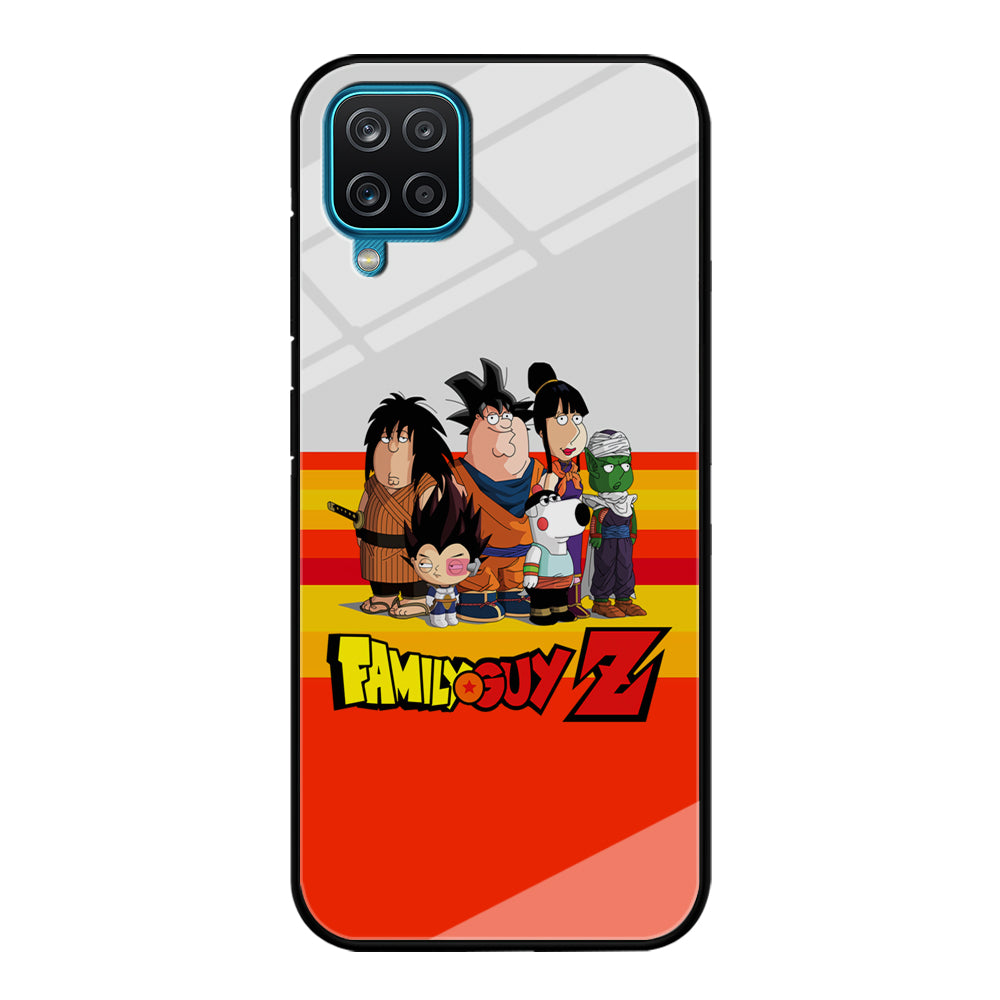 Family Guy on Dragon Ball Suit Samsung Galaxy A12 Case