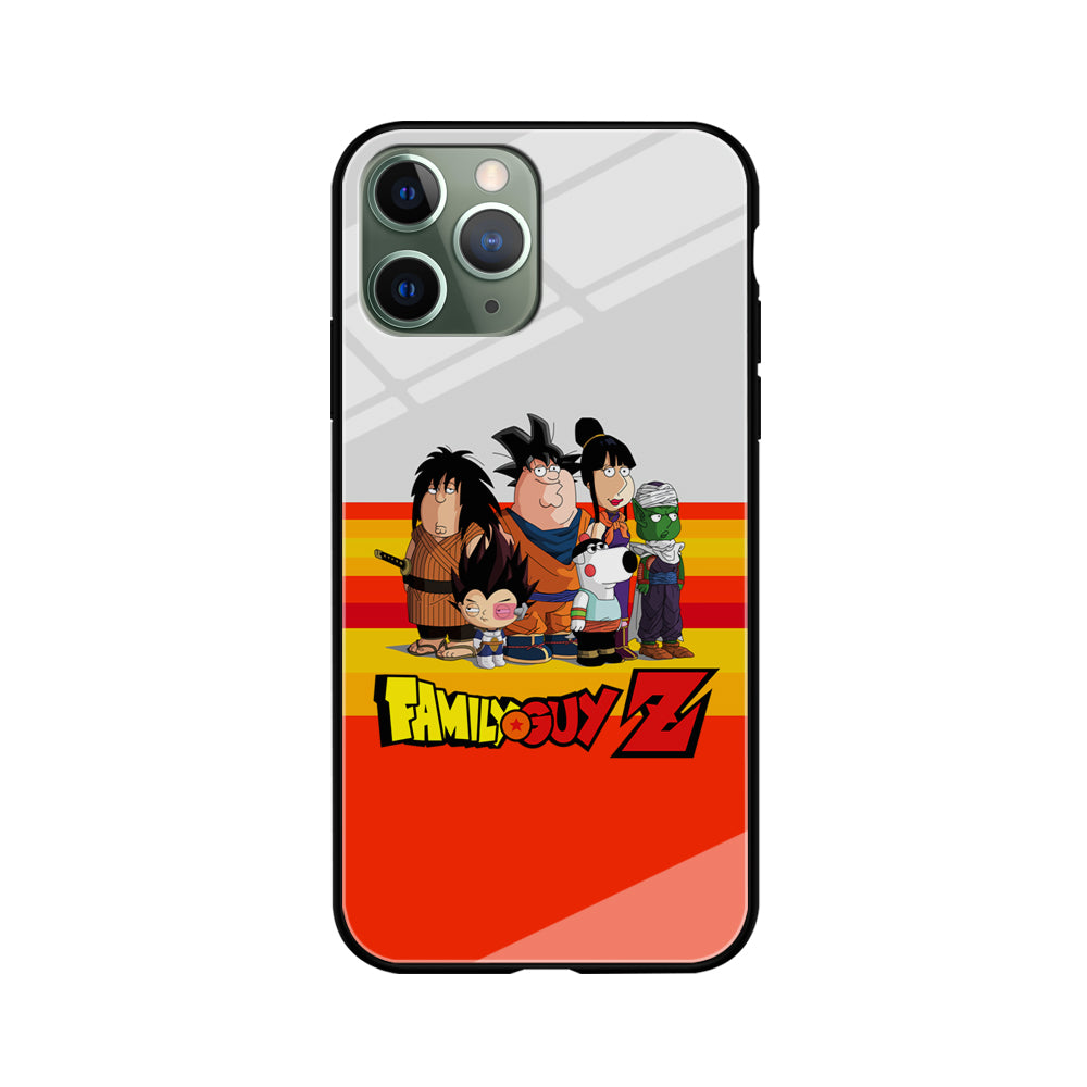 Family Guy on Dragon Ball Suit iPhone 11 Pro Max Case