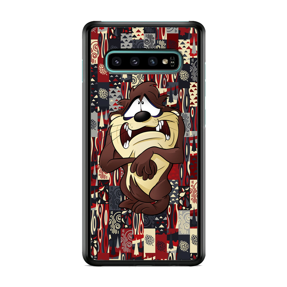 Fearful Taz Samsung Galaxy S10 Case