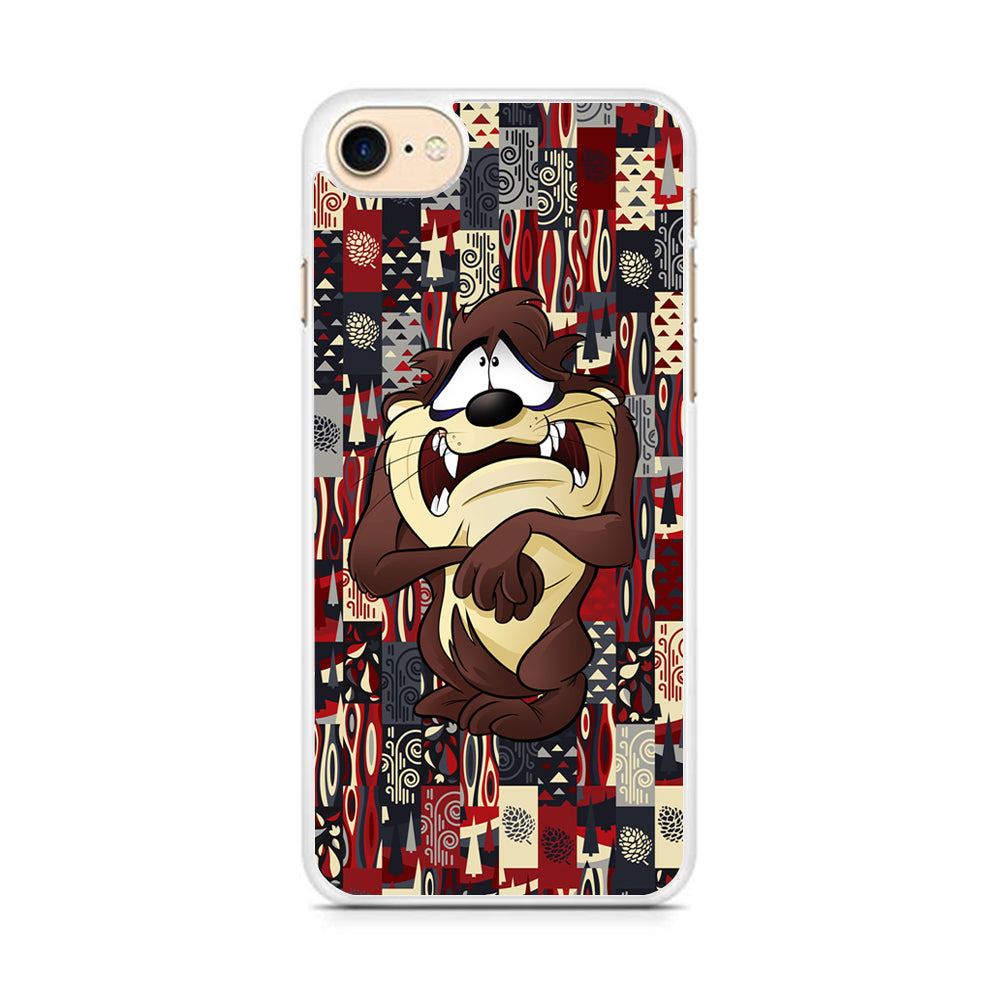 Fearful Taz iPhone 8 Case