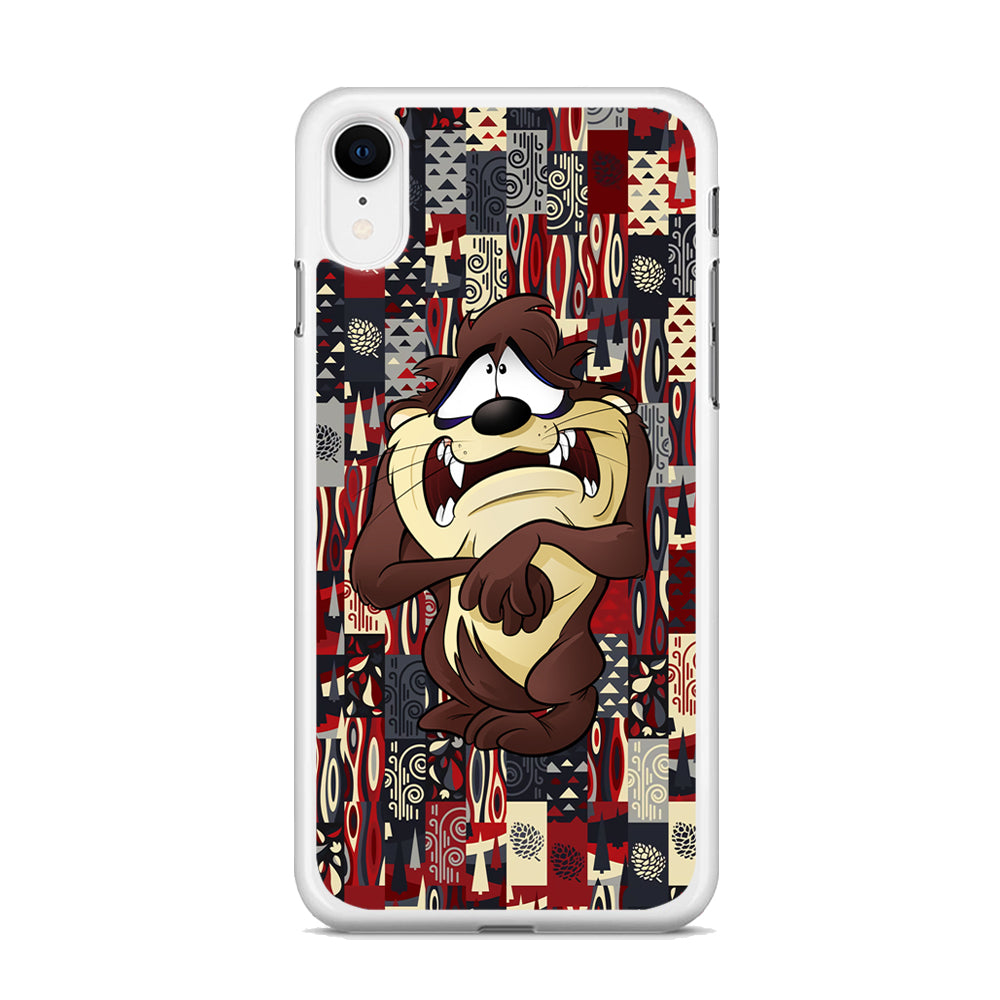 Fearful Taz iPhone XR Case