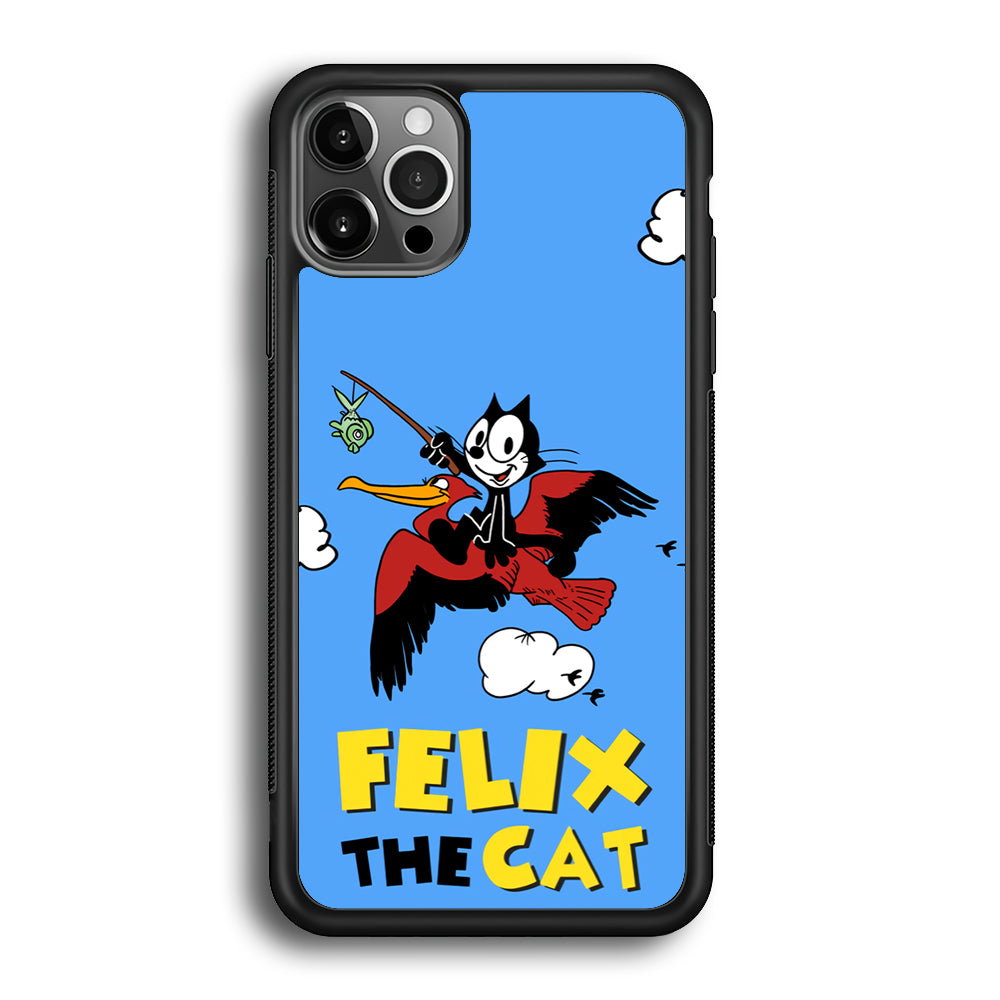 Felix The Cat Fly iPhone 12 Pro Max Case