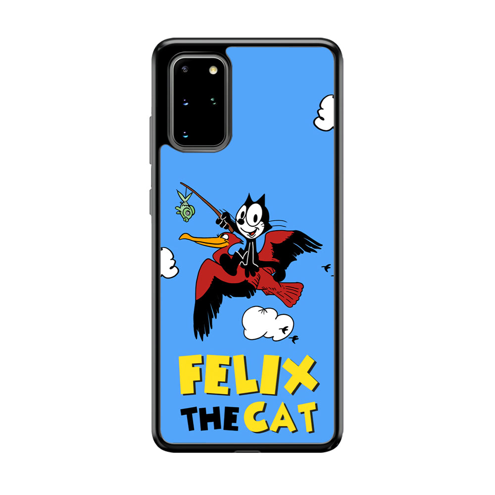 Felix The Cat Fly Samsung Galaxy S20 Plus Case