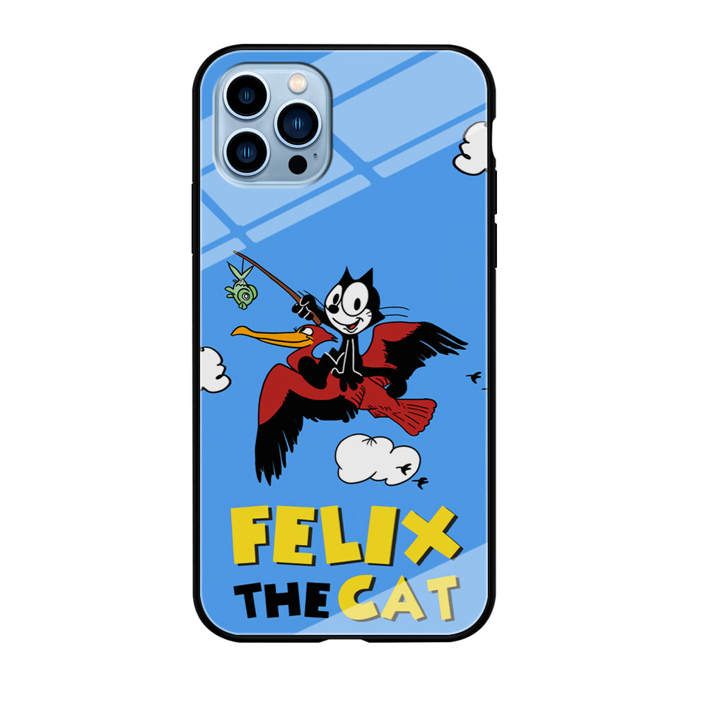 Felix The Cat Fly iPhone 12 Pro Case