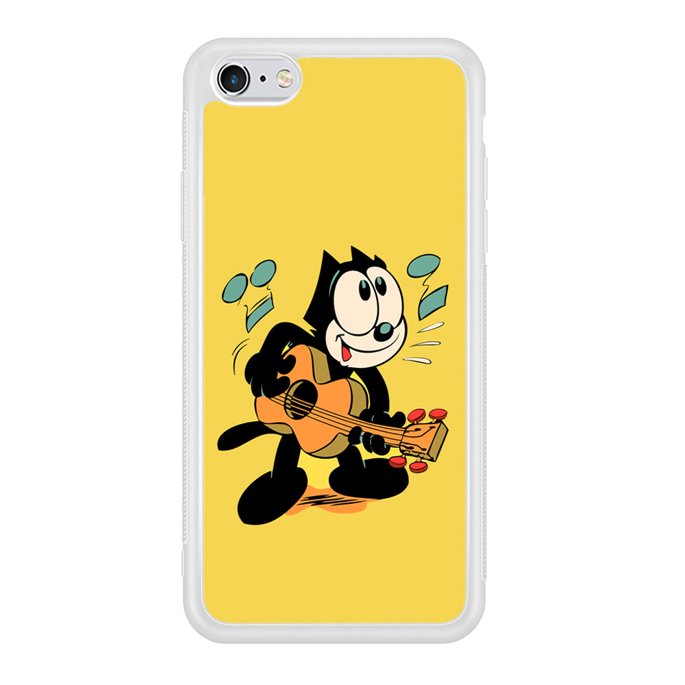 Felix The Cat Playing Okulele iPhone 6 Plus | 6s Plus Case