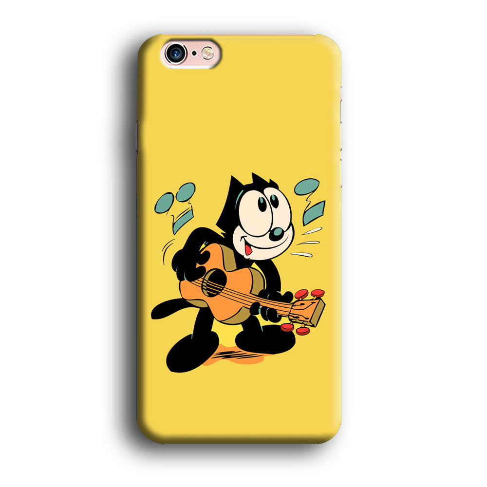 Felix The Cat Playing Okulele iPhone 6 Plus | 6s Plus Case