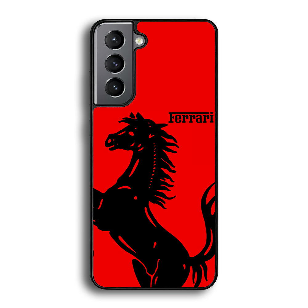 Ferrari Horse Icon Samsung Galaxy S21 Case - Carneyforia