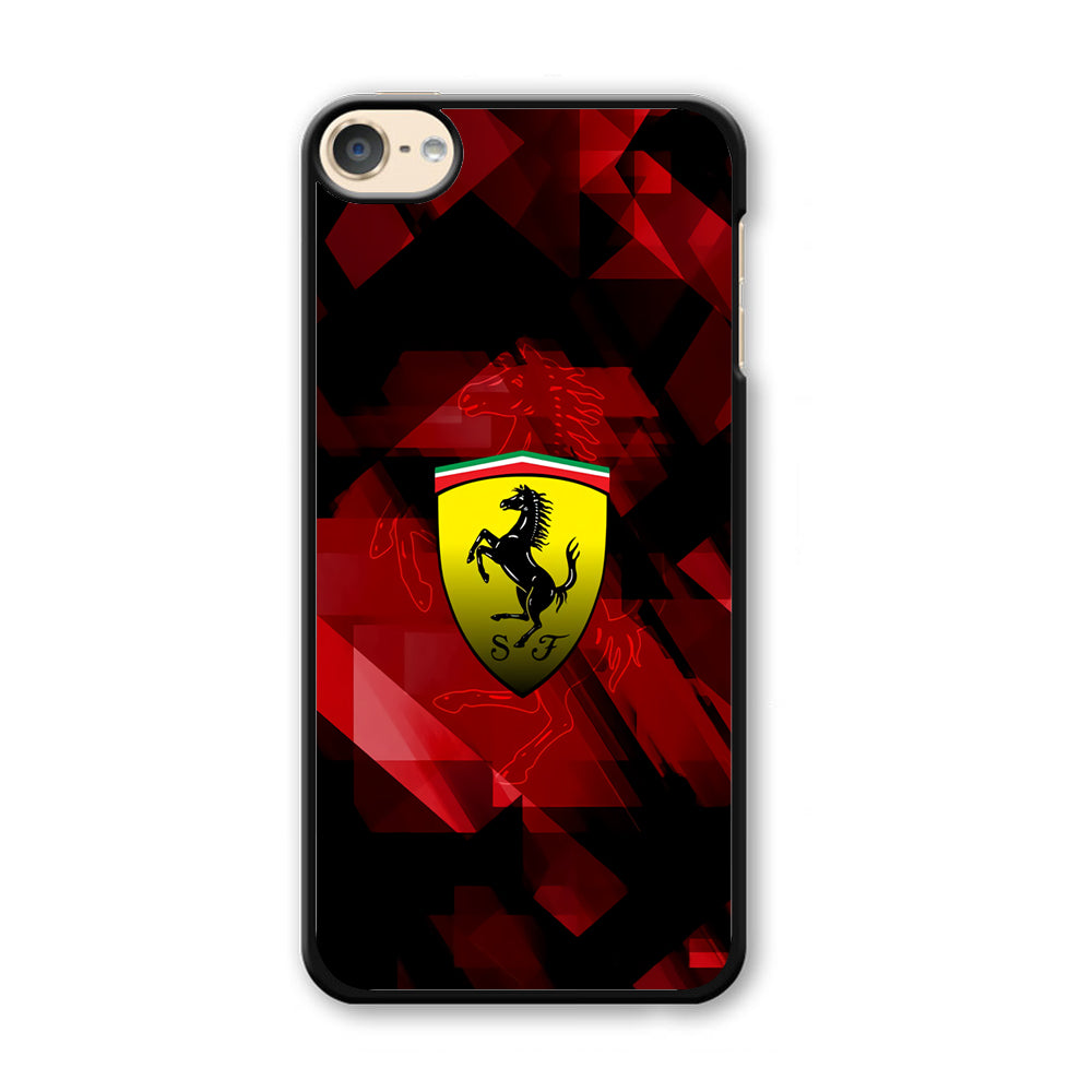 Ferrari Red Abstract iPod Touch 6 Case