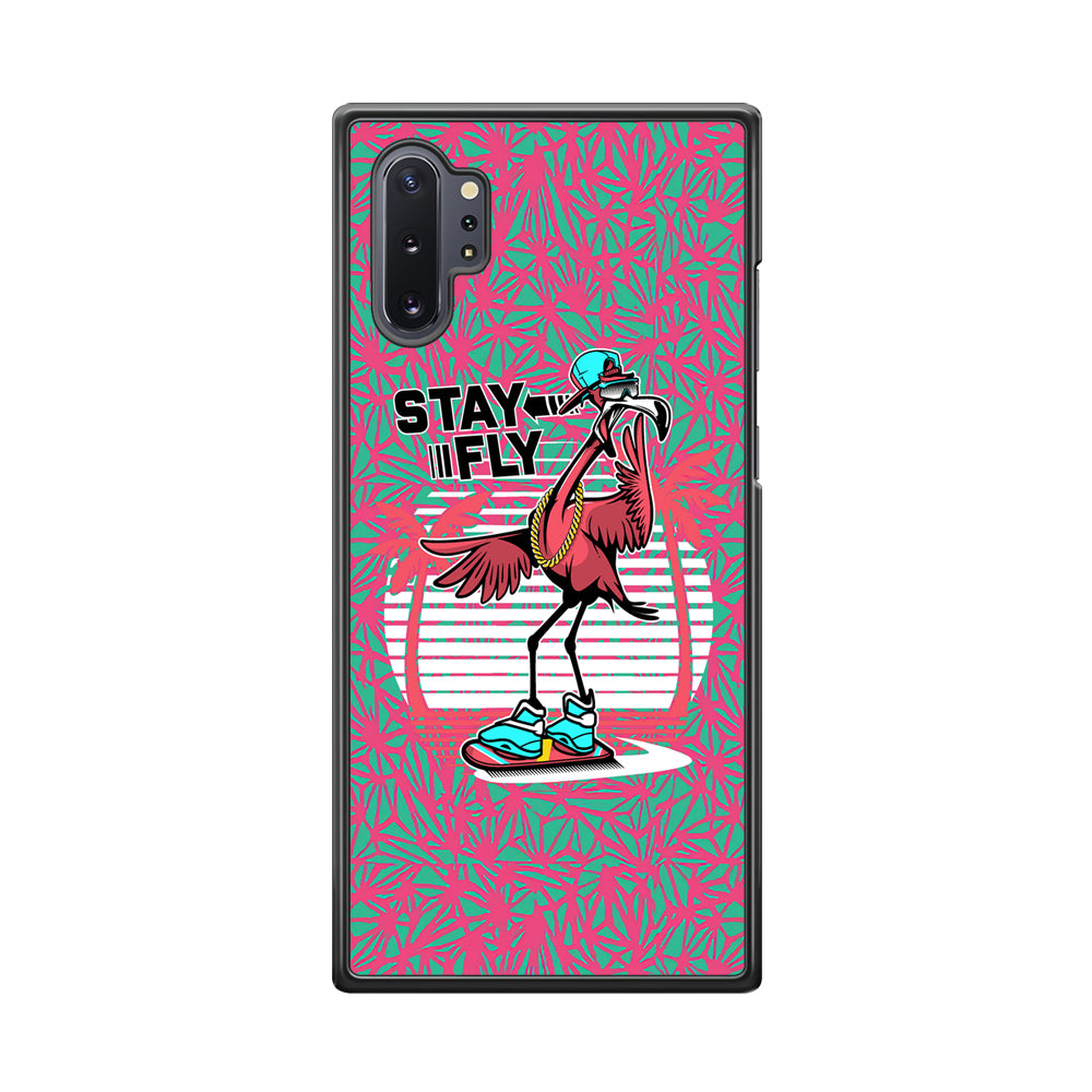 Flamingo Skate to Fly Samsung Galaxy Note 10 Plus Case