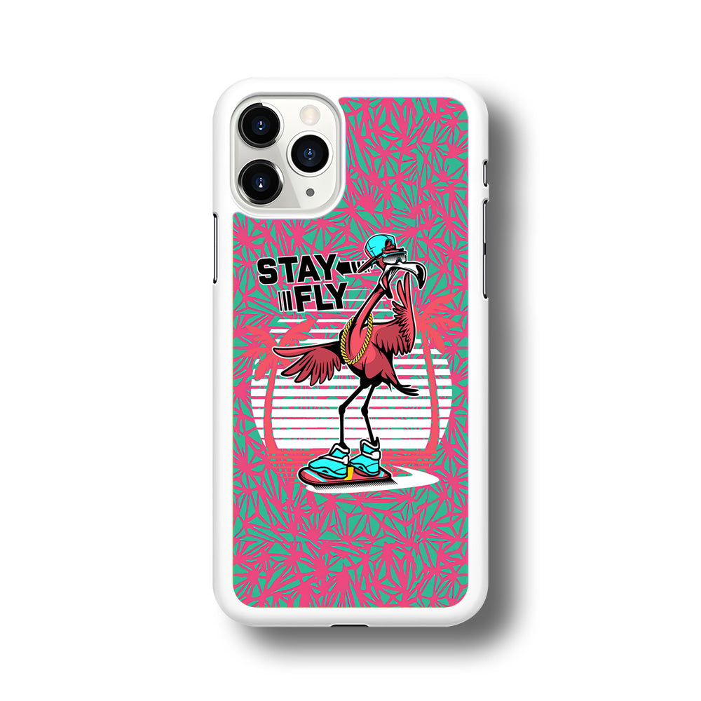 Flamingo Skate to Fly iPhone 11 Pro Case