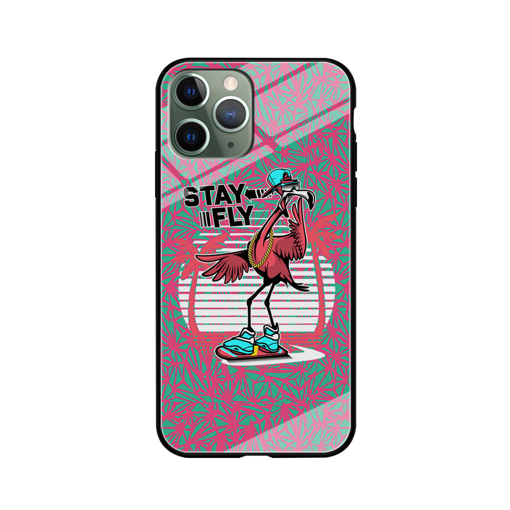 Flamingo Skate to Fly iPhone 11 Pro Case