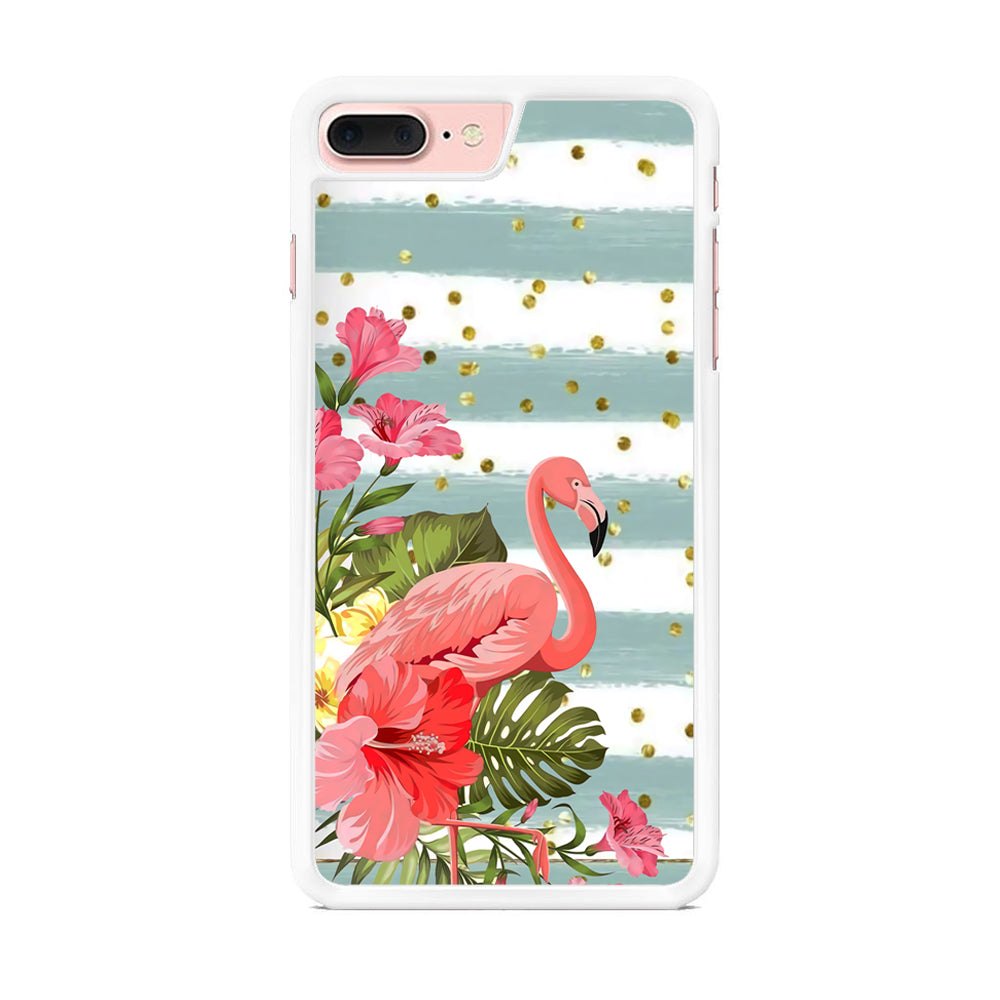 Flamingo Illusion of Love iPhone 7 Plus Case