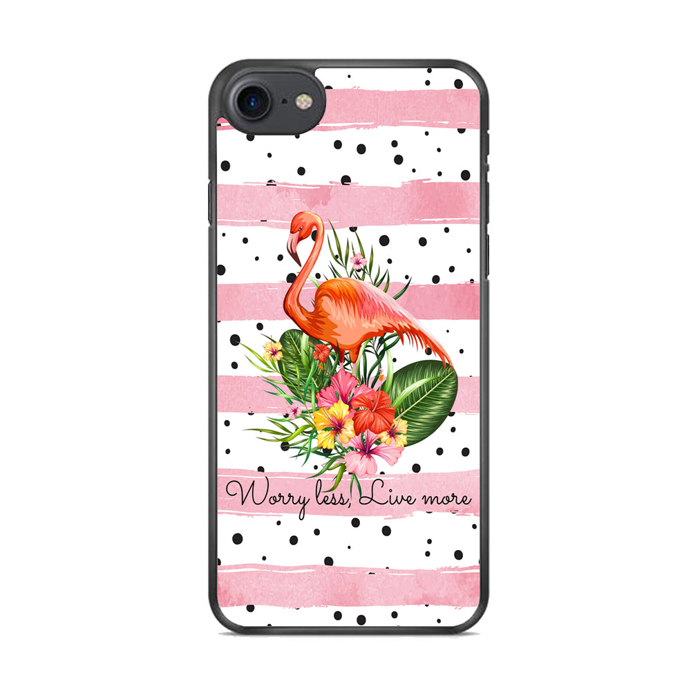 Flamingo Line of Life iPhone 8 Case