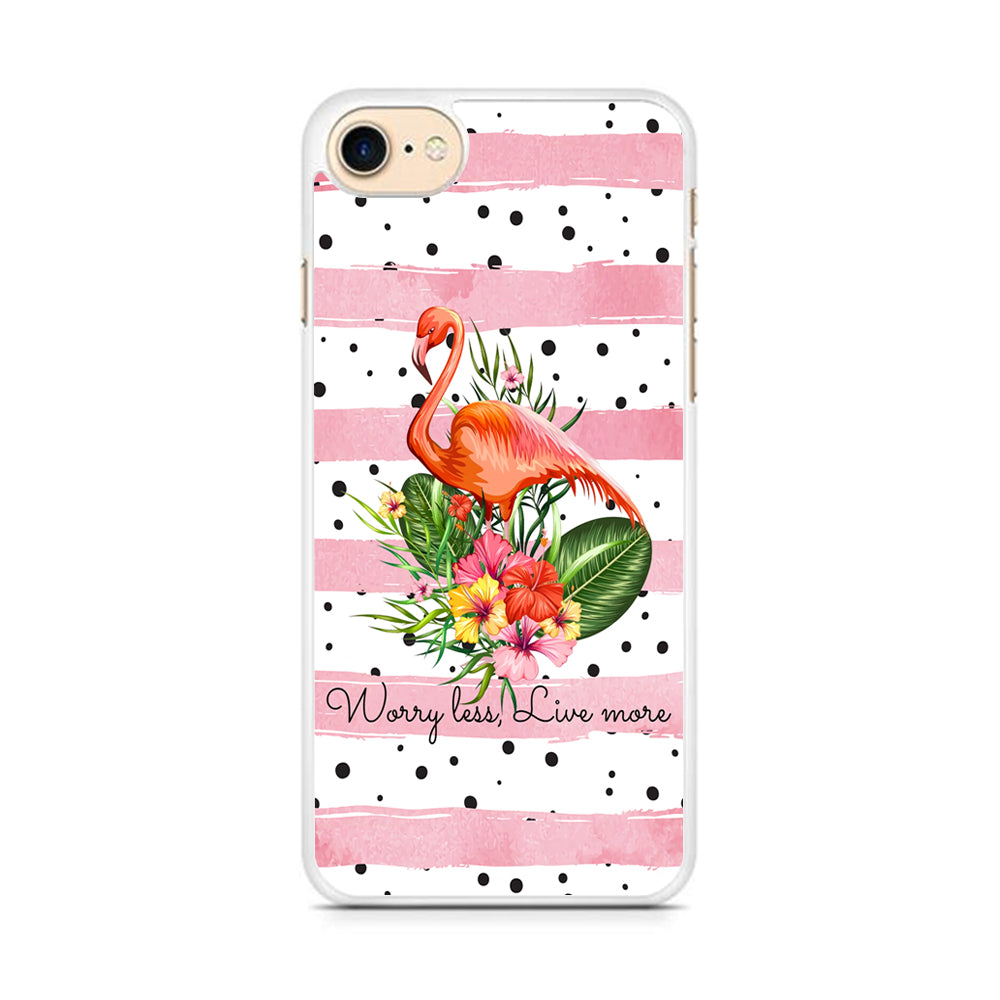 Flamingo Line of Life iPhone 8 Case