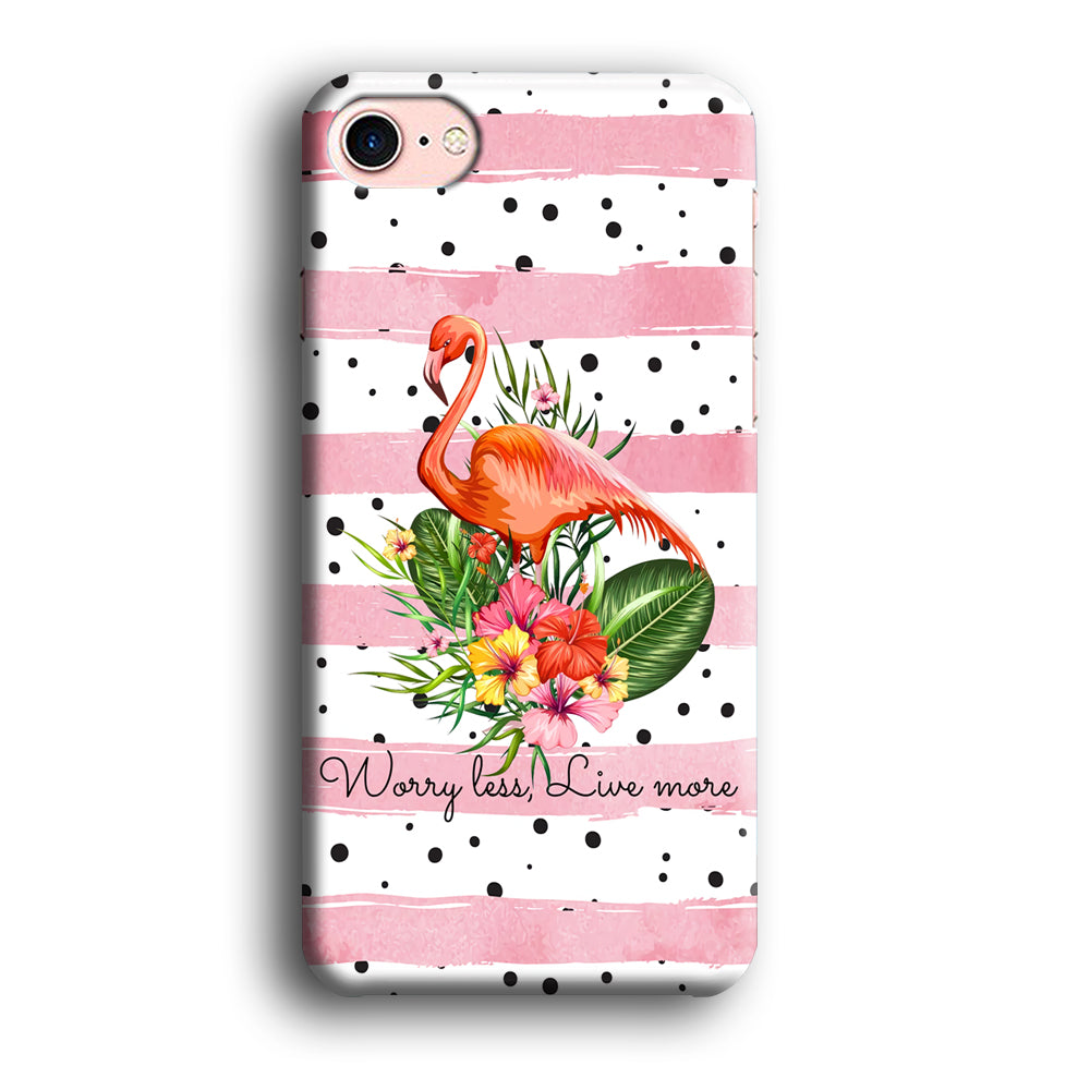 Flamingo Line of Life iPhone 8 Case