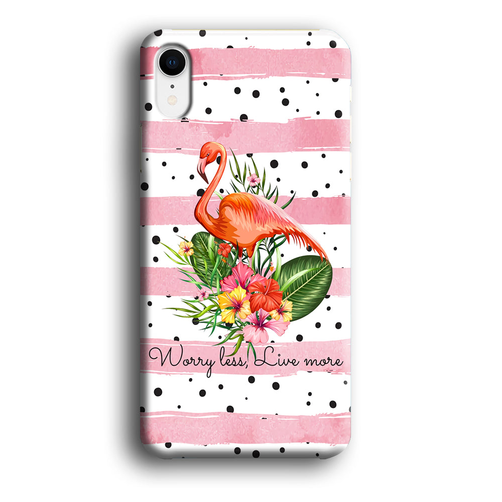 Flamingo Line of Life iPhone XR Case