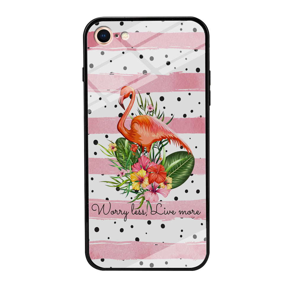 Flamingo Line of Life iPhone 8 Case